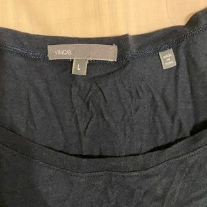 Vince - navy long sleeves